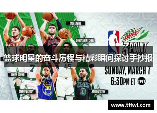 篮球明星的奋斗历程与精彩瞬间探讨手抄报
